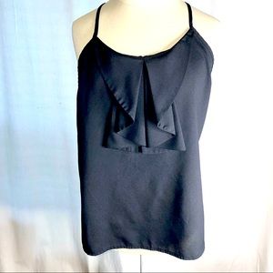 Charlotte Russe Black Tank Top. Size Large EUC.